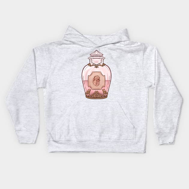 Love Potion Kids Hoodie by Jewelia